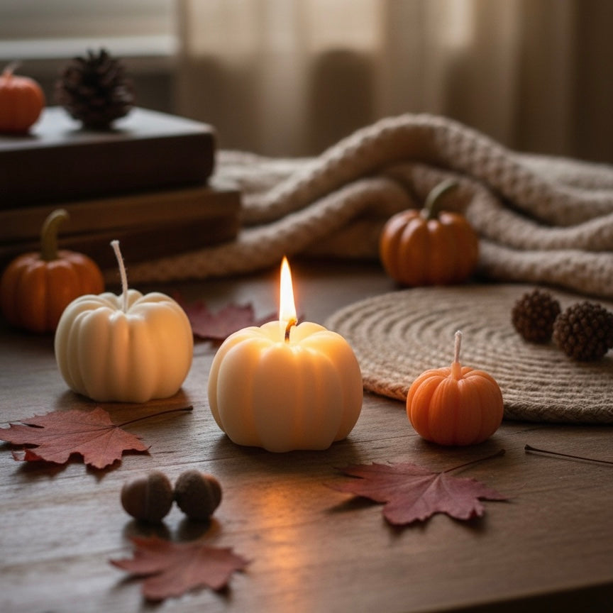 Autumn Pumpkin Soy Wax Candles