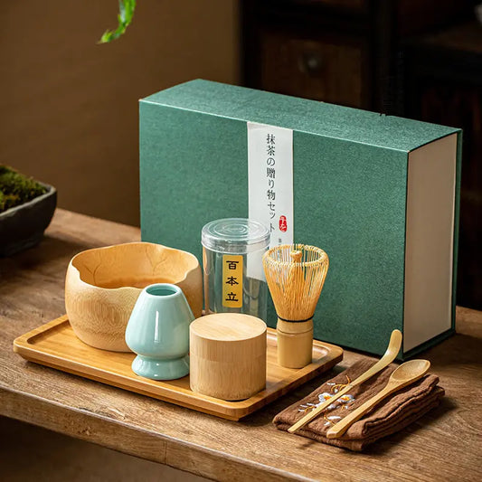 Ceremonial matcha prep kit Hikari Co.